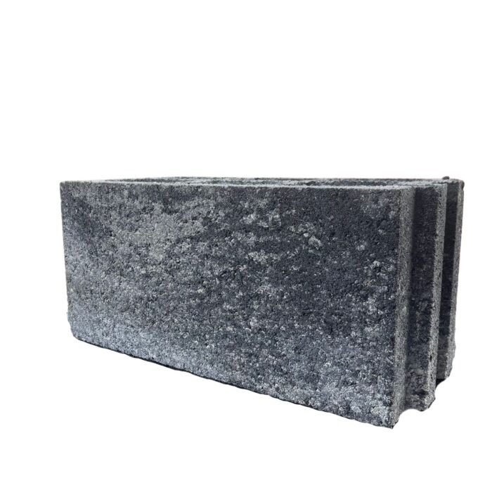 გლუვი საფასადე ბლოკი კოლორმიქსი 39x19x19სმ